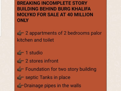 Building Behind Burj Khalifa Molyko For Sale