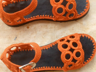 Sandal  tricotées