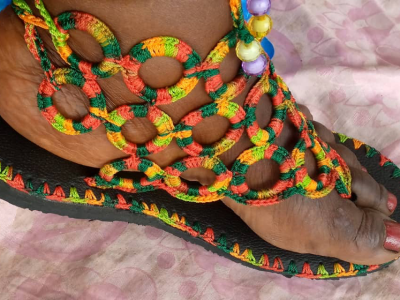 Sandal  tricotées