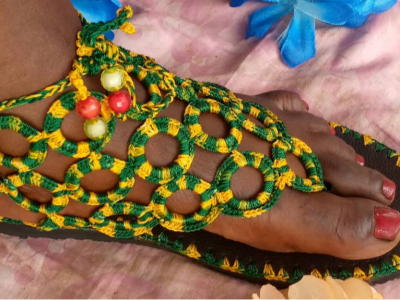 Sandal  tricotées