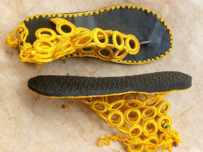 Sandal tricotées