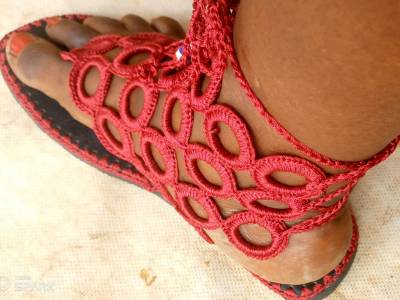 Sandal tricotées