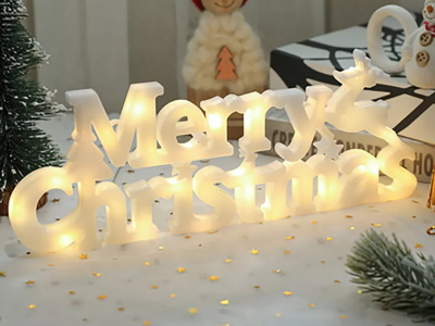 Merry Christmas  lumineuse pour décoration maison