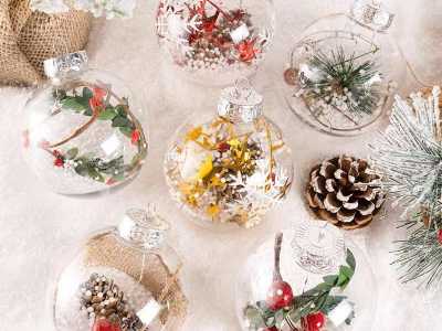 Boule lumineuse pour sapin