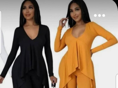 Female top and trouser