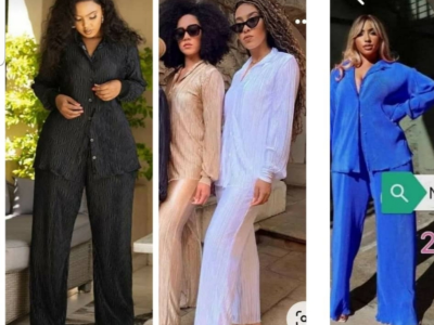 Female top and trouser