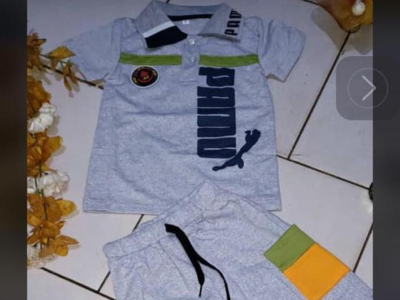 Two piece shorts & Polo Shirt