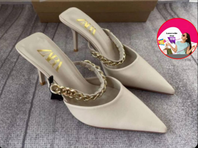 High heels sandals