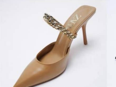 High heels sandals