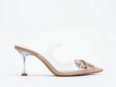 High heels sandals