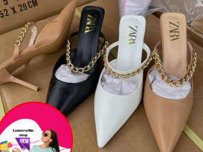 High heels sandals