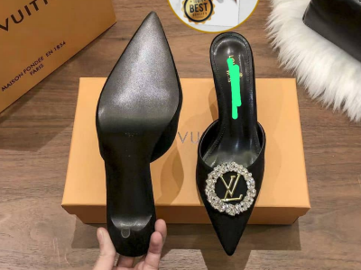 Female Short heels slippers