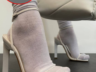 High heels sandals