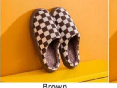 Houseware cotton slippers