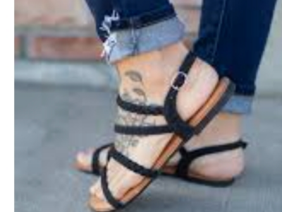 Female leather Sandals
