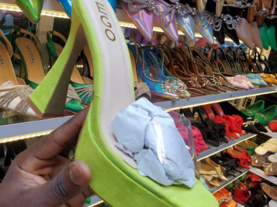 Lemon Green High Sandals