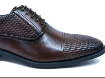 Brown Leather Men Shoe