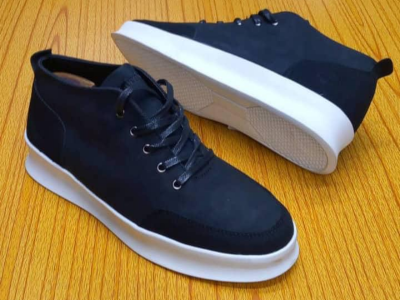 Blue- black sneakers
