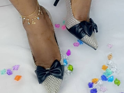 Black and White Heels