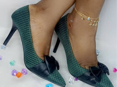 Forest Green Heels