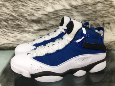 White & Blue Puma Sneakers