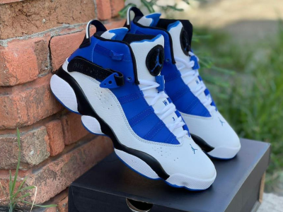 White & Blue Puma Sneakers