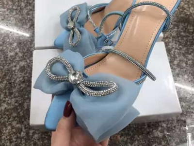 Sky Blue High Heels