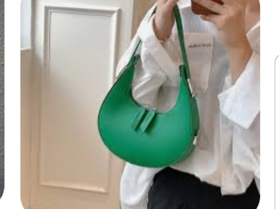 Green mini handbag