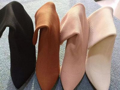 High heels sock boot