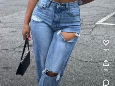 Boyfriend  jean trouser