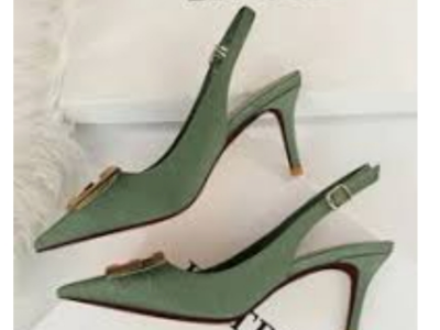 High heels sandals