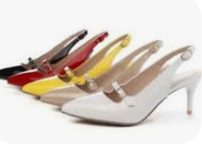 High heels sandals