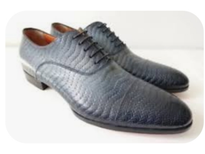 Snake skin Classic men's shoes
