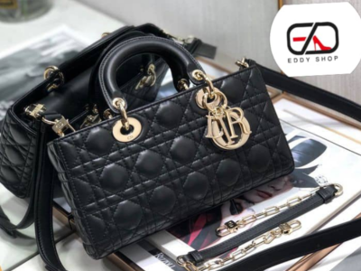 Black Leather Handbag