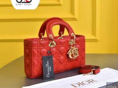 Red Leather Handbag