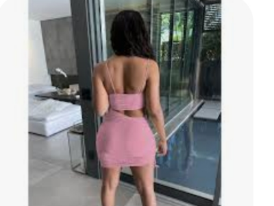 Spaghetti strap ladies wear