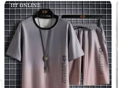 Men T-shirt trouser