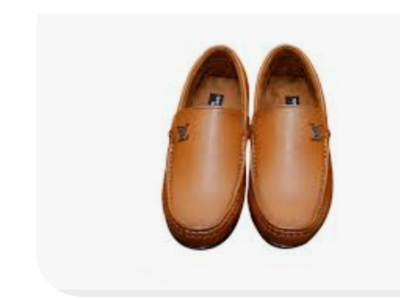 Brown men loafer casual shoe