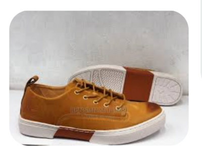 Men leather sneakers