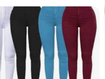 Female long Jeans trouser