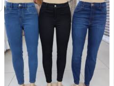 Female long Jeans trouser