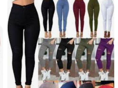 Female long Jeans trouser