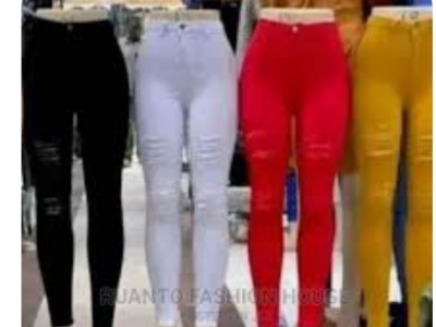 Female long Jeans trouser