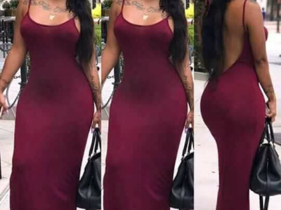 Mini hot ladies gown