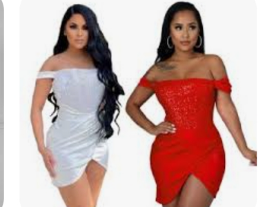Woman shape out gown