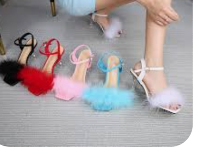 High heels sandals shoes