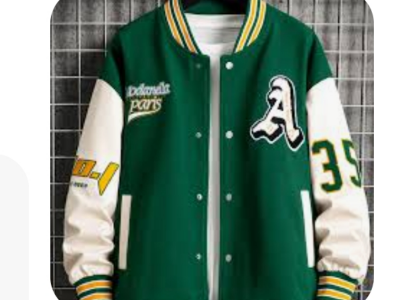 men's illusion varsity puffer jacket