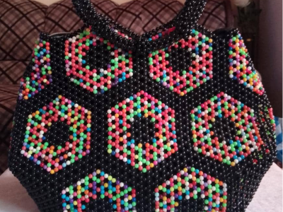 Sac à main perles