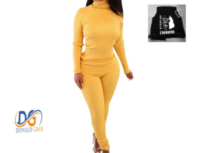 yellow pair Jumpsuit