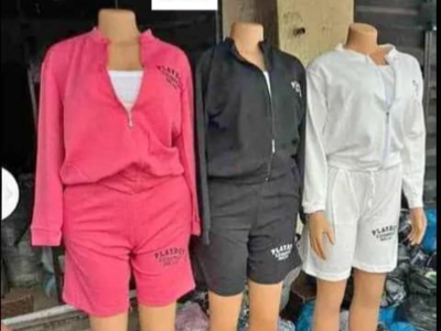 Tracksuit top short trouser